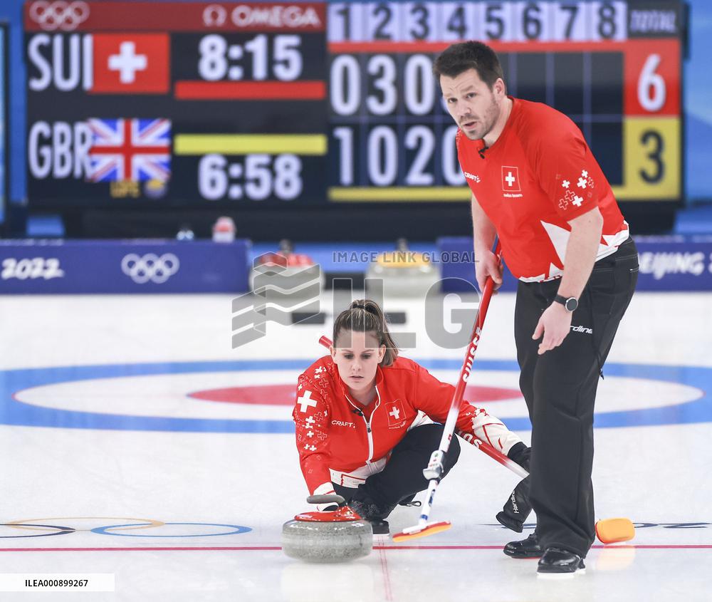(BEIJING2022) CHINA-BEIJING-OLYMPIC WINTER GAMES-CURLING-MIXED DOUBLES (CN)