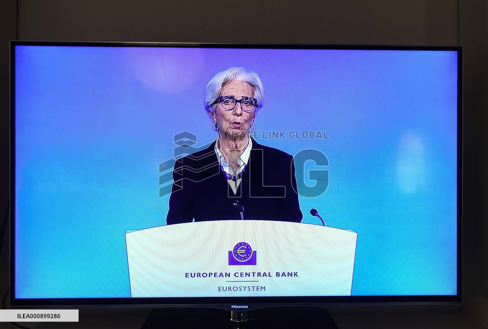 GERMANY-FRANKFURT-ECB-INTEREST RATES-UNCHANGED