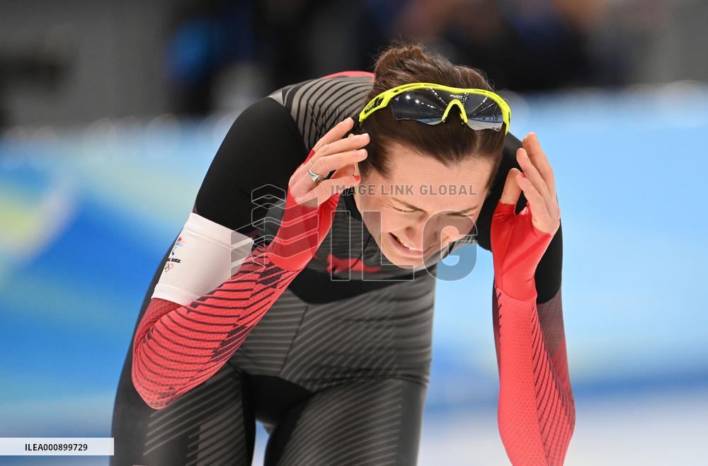 (BEIJING2022)CHINA-BEIJING-OLYMPIC WINTER GAMES-SPEED SKATING-WOMEN'S 3,000M-FINAL (CN)