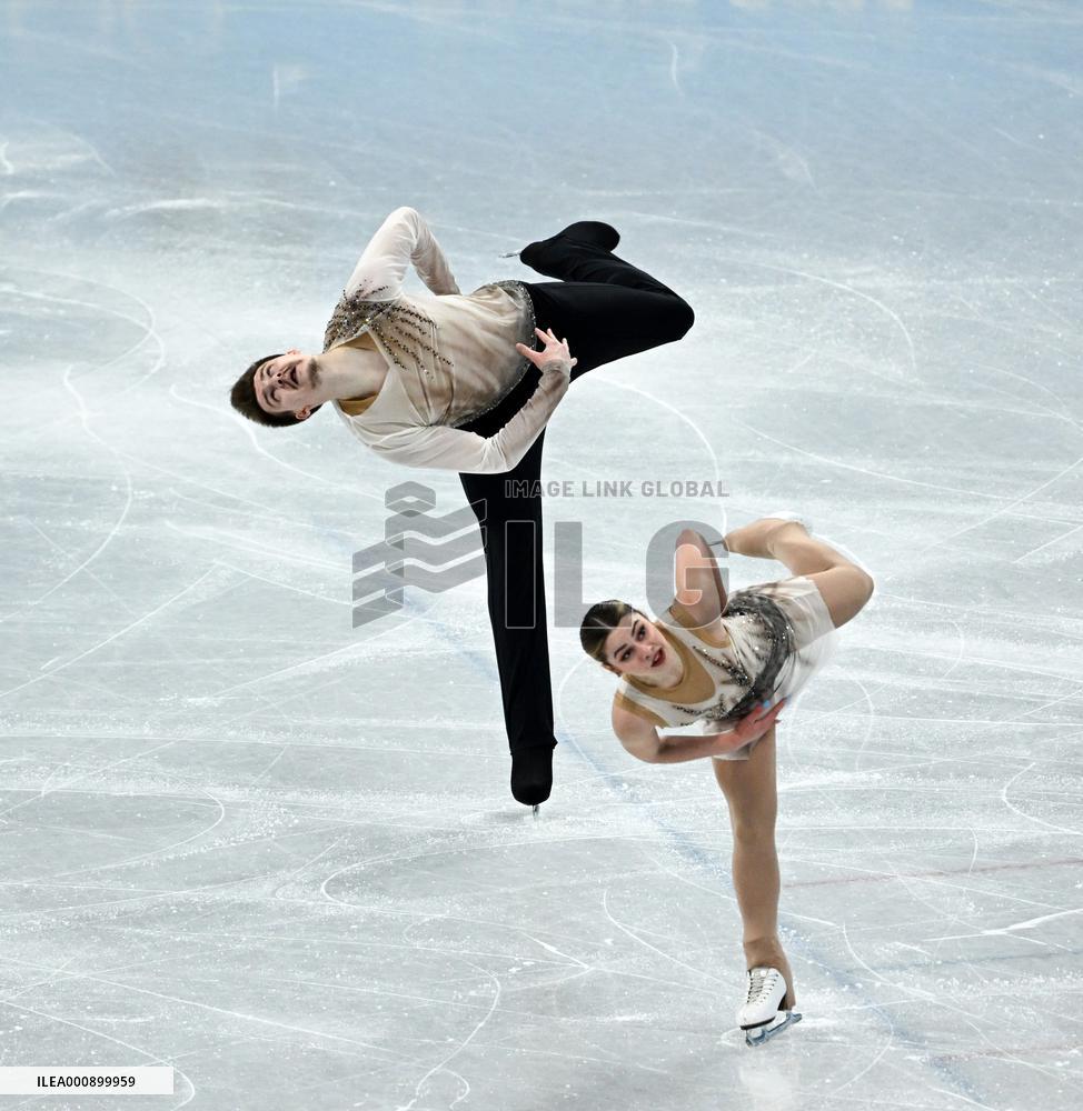 (BEIJING2022)CHINA-BEIJING-WINTER OLYMPIC GAMES-FIGURE SKATING-TEAM EVENT-PAIRS-SHORT PROGRAM (CN)