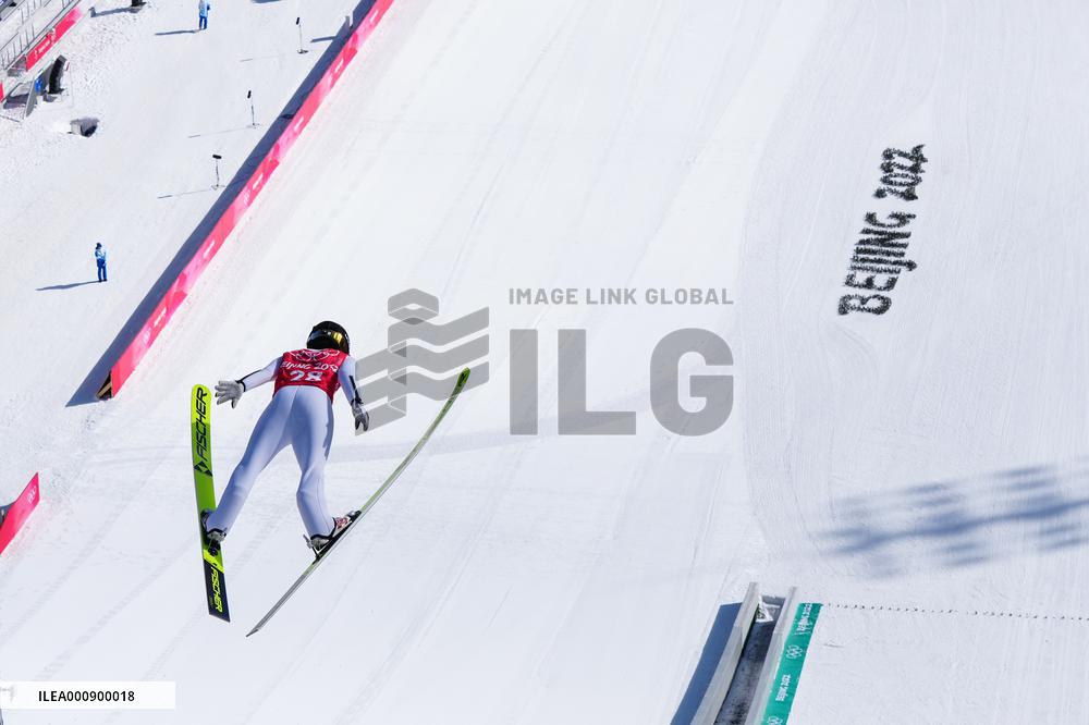 (BEIJING2022) CHINA-ZHANGJIAKOU-OLYMPIC WINTER GAMES-SKI JUMPING-TRAINING (CN)