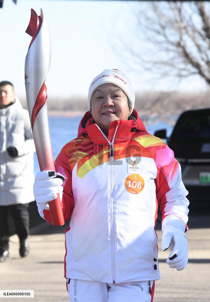 (BEIJING2022)CHINA-BEIJING-OLYMPIC TORCH RELAY (CN)