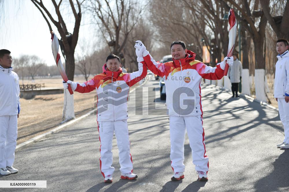 (BEIJING2022)CHINA-BEIJING-OLYMPIC TORCH RELAY (CN)