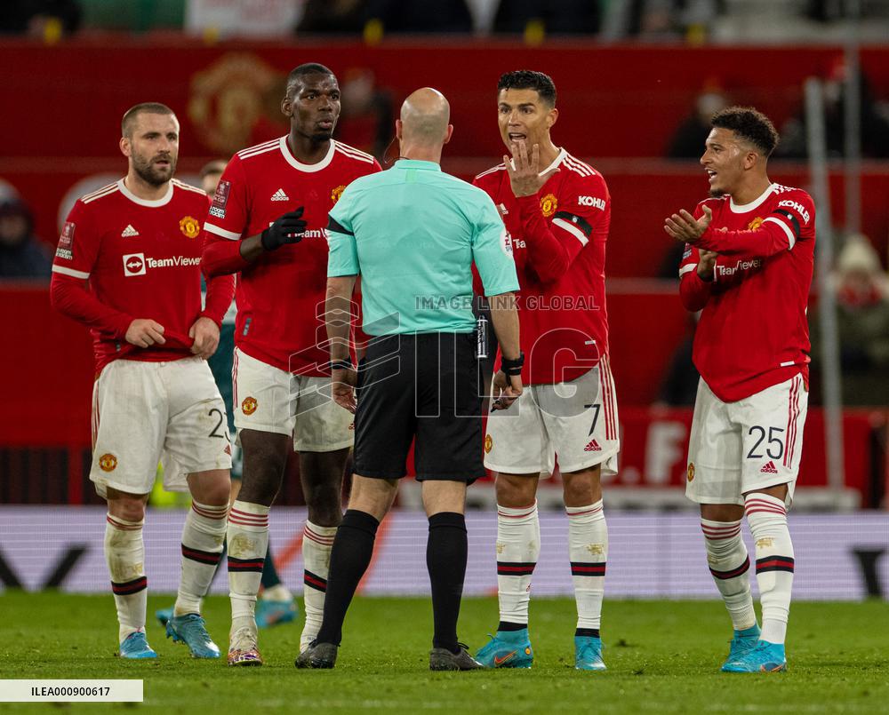 (SP)BRITAIN-MANCHESTER-FOOTBALL-FA CUP