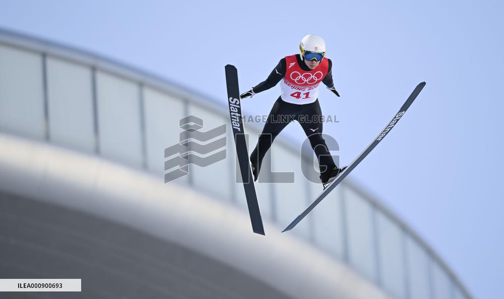 (BEIJING2022)CHINA-ZHANGJIAKOU-SKI JUMPING-MEN'S NORMAL HILL INDIVIDUAL-QUALIFICATION (CN)
