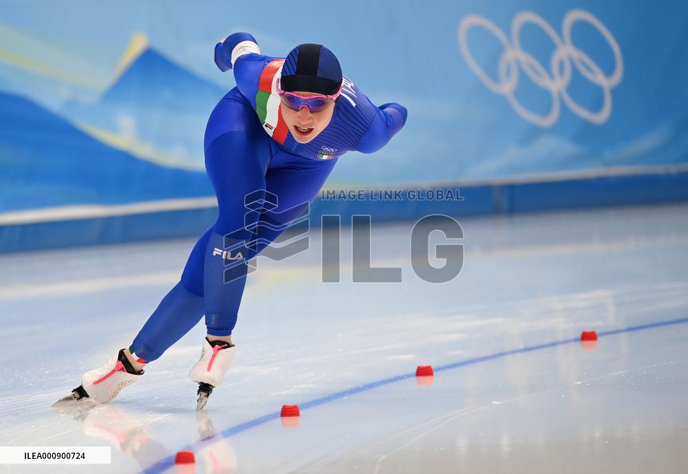 (BEIJING2022)CHINA-BEIJING-OLYMPIC WINTER GAMES-SPEED SKATING-WOMEN'S 3,000M-FINAL (CN)