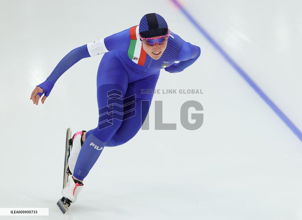 (BEIJING2022)CHINA-BEIJING-OLYMPIC WINTER GAMES-SPEED SKATING-WOMEN'S 3,000M-FINAL (CN)