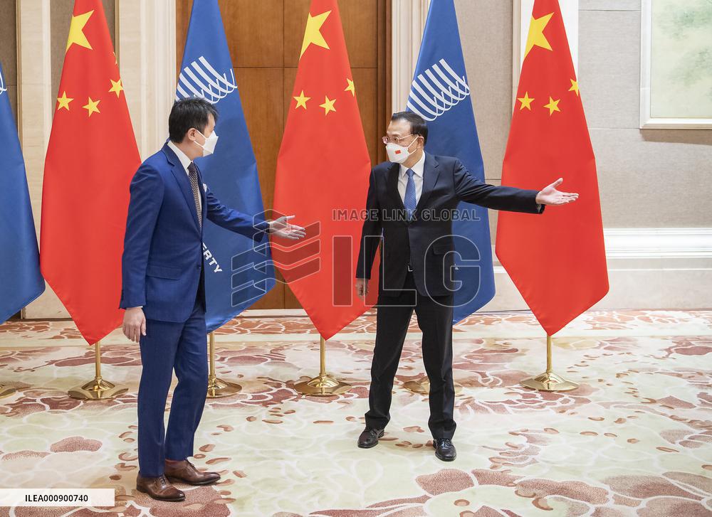 CHINA-BEIJING-LI KEQIANG-WIPO-DAREN TANG-MEETING (CN)