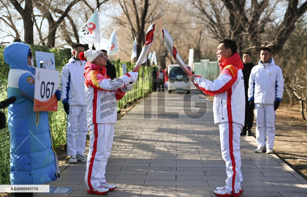 (BEIJING2022) CHINA-BEIJING-OLYMPIC TORCH RELAY (CN)