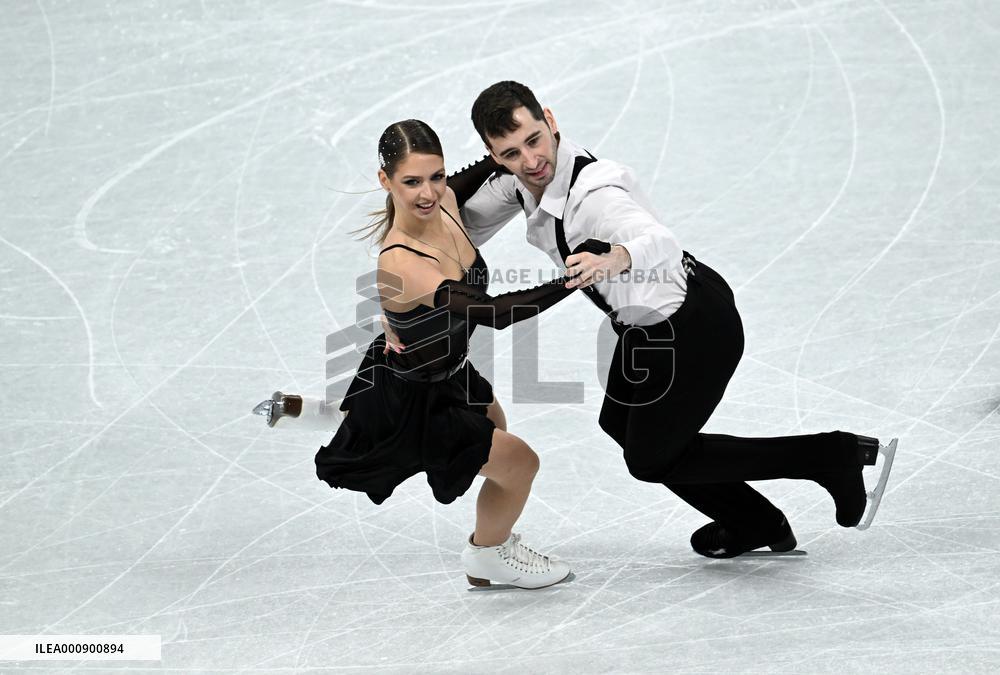(BEIJING2022)CHINA-BEIJING-WINTER OLYMPIC GAMES-FIGURE SKATING-TEAM EVENT-ICE DANCE-RHYTHM DANCE (CN)