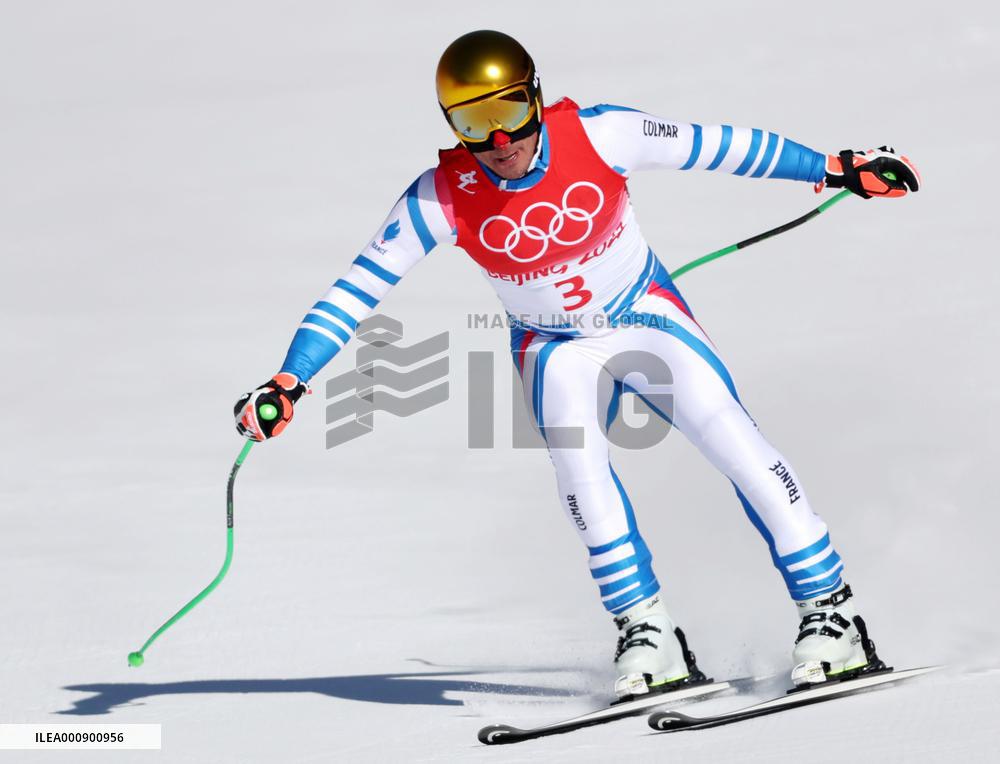 (BEIJING2022)CHINA-BEIJING-OLYMPIC WINTER GAMES-ALPINE SKIING-MEN'S DOWNHILL-TRAINING (CN)