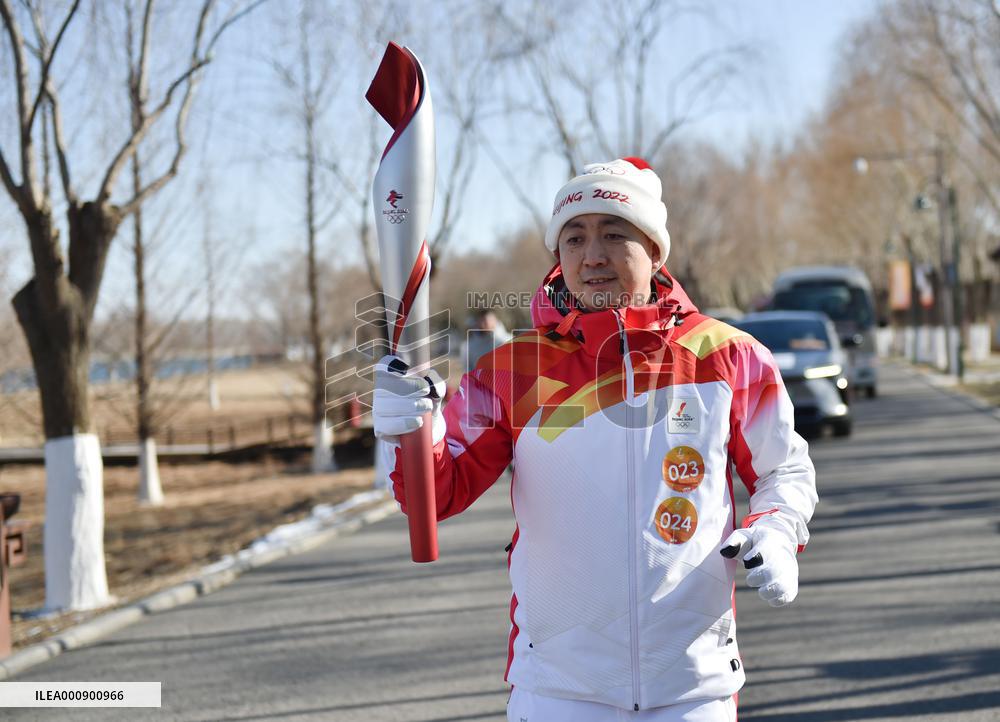 (BEIJING2022)CHINA-BEIJING-OLYMPIC TORCH RELAY (CN)