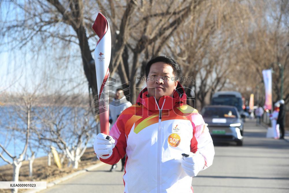 (BEIJING2022)CHINA-BEIJING-OLYMPIC TORCH RELAY (CN)