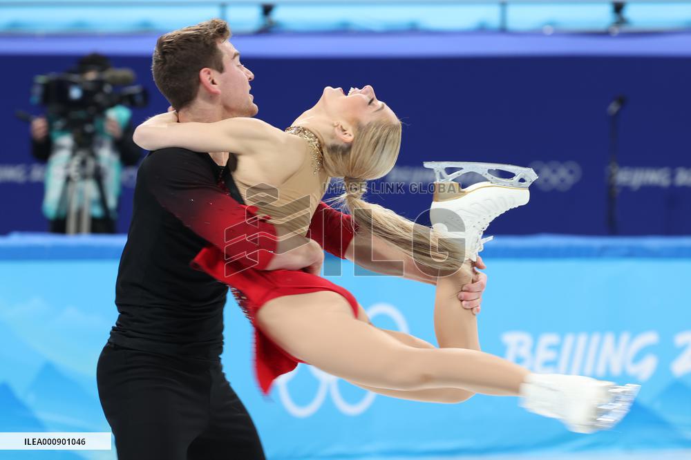 (BEIJING2022)CHINA-BEIJING-WINTER OLYMPIC GAMES-FIGURE SKATING-TEAM EVENT-PAIRS-SHORT PROGRAM (CN)