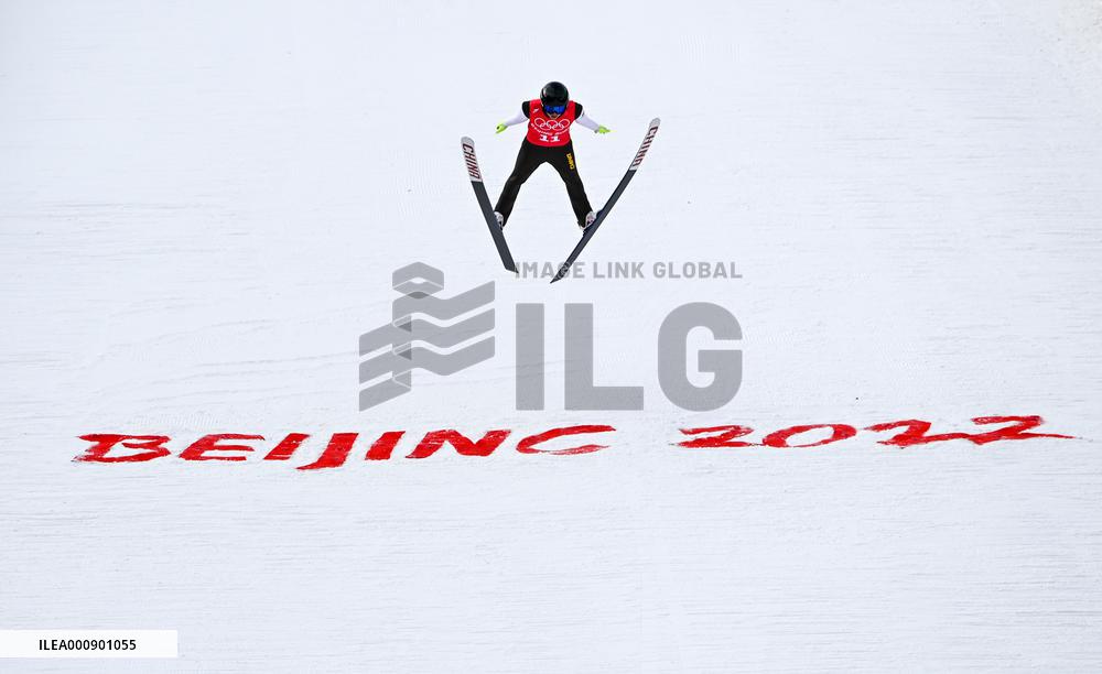 (BEIJING2022) CHINA-ZHANGJIAKOU-OLYMPIC WINTER GAMES-SKI JUMPING-TRAINING