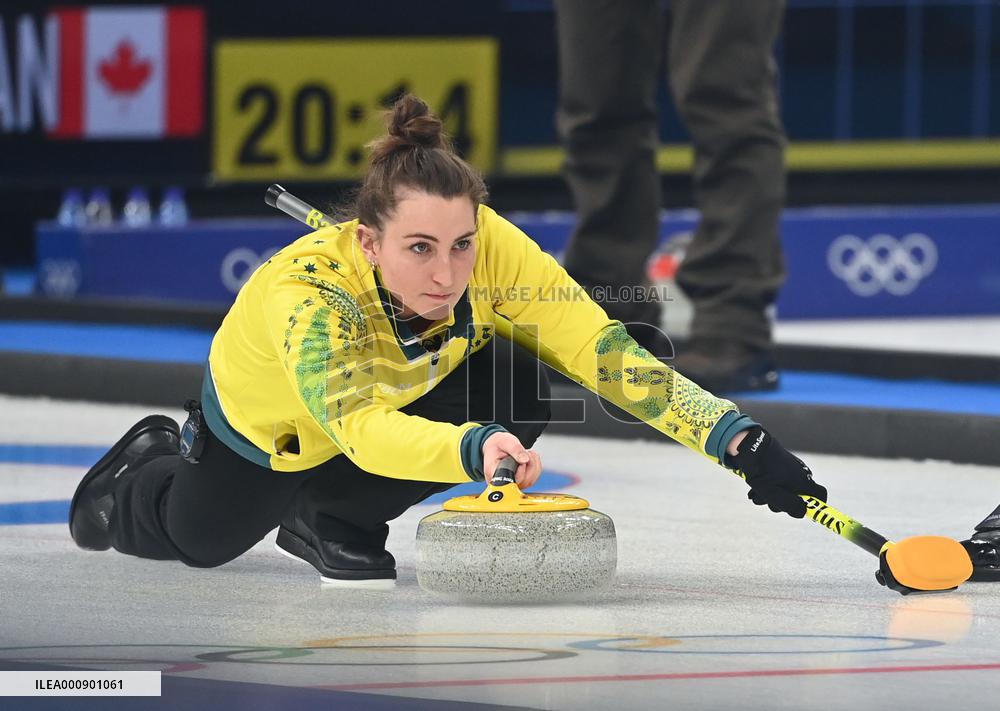 (BEIJING2022)CHINA-BEIJING-OLYMPIC WINTER GAMES-CURLING-MIXED DOUBLES-GREAT BRITAIN VS AUSTRALIA (CN)
