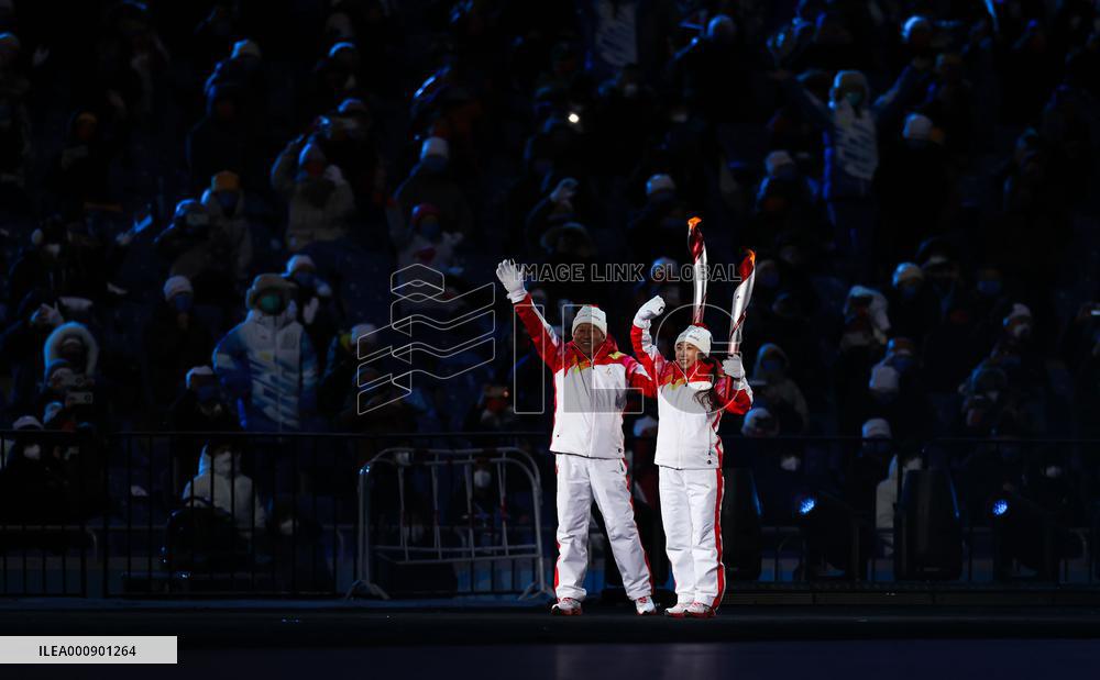 (BEIJING2022)CHINA-BEIJING-OLYMPIC WINTER GAMES-OPENING CEREMONY (CN)