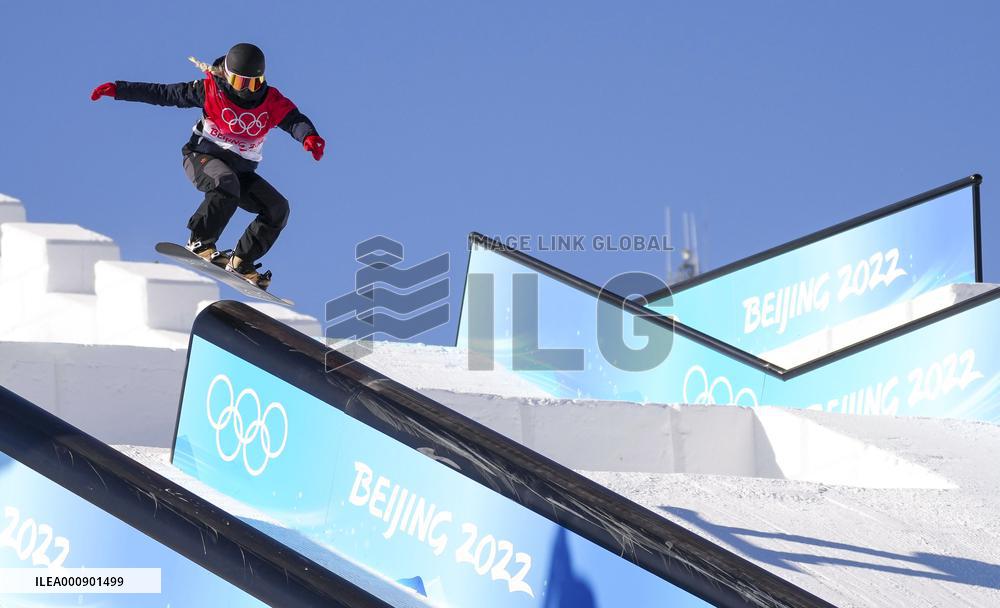 (BEIJING2022)CHINA-ZHANGJIAKOU-OLYMPIC WINTER GAMES-SNOWBOARD-SLOPESTYLE-QUALIFICATION (CN)