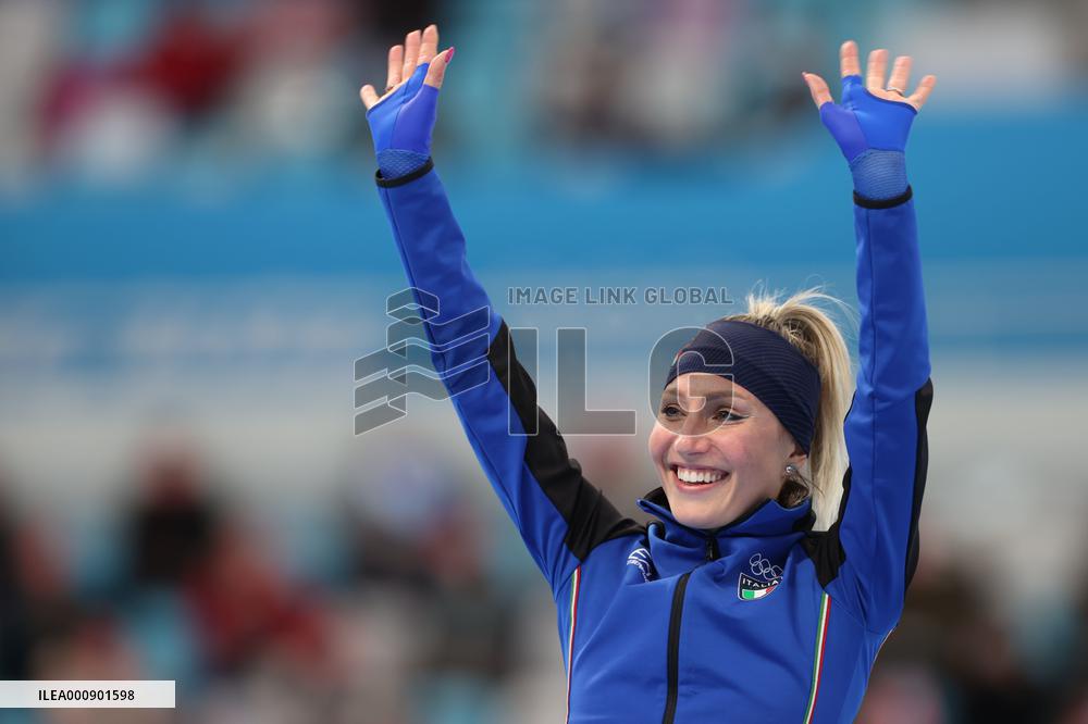 (BEIJING2022)CHINA-BEIJING-OLYMPIC WINTER GAMES-SPEED SKATING-WOMEN'S 3,000M-FINAL (CN)
