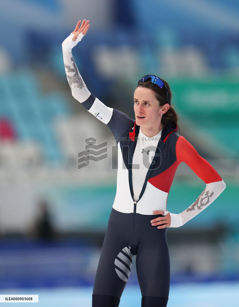 (BEIJING2022)CHINA-BEIJING-OLYMPIC WINTER GAMES-SPEED SKATING-WOMEN'S 3,000M-FINAL (CN)