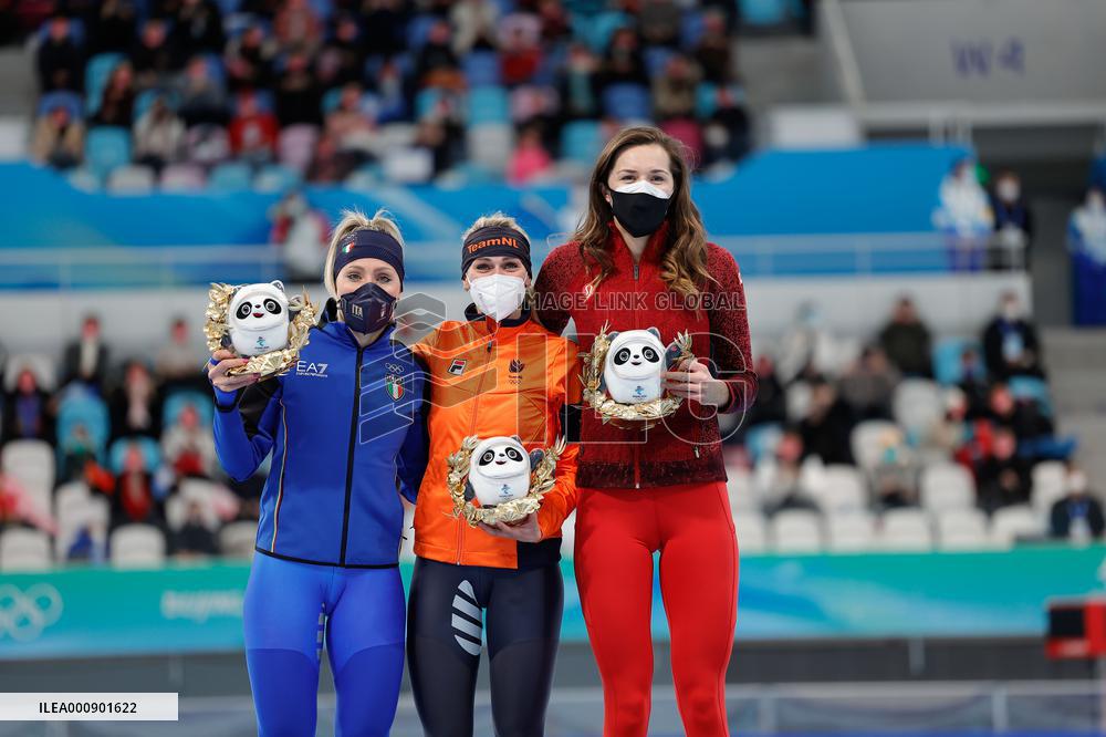 (BEIJING2022)CHINA-BEIJING-OLYMPIC WINTER GAMES-SPEED SKATING-WOMEN'S 3,000M-FINAL (CN)