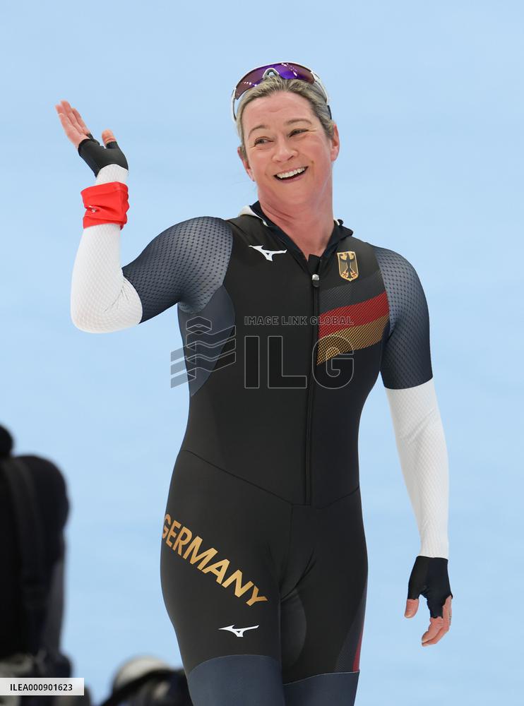 (BEIJING2022)CHINA-BEIJING-OLYMPIC WINTER GAMES-SPEED SKATING-WOMEN'S 3,000M-FINAL (CN)