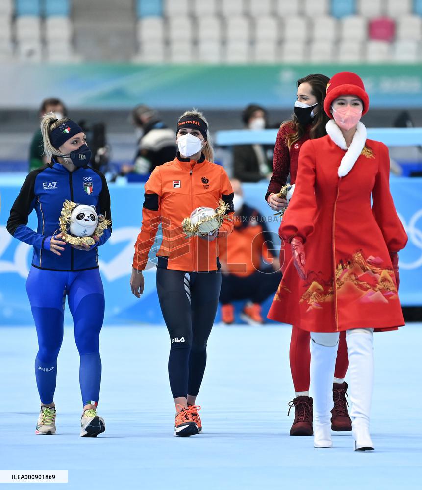 (BEIJING2022)CHINA-BEIJING-OLYMPIC WINTER GAMES-SPEED SKATING-WOMEN'S 3,000M-FINAL (CN)