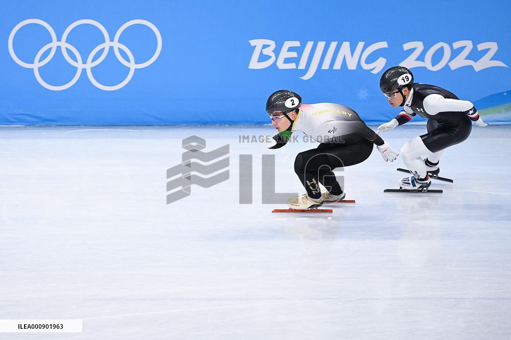 (BEIJING 2022)CHINA-BEIJING-OLYMPIC WINTER GAMES-SHORT TRACK SPEED SKATING (CN)