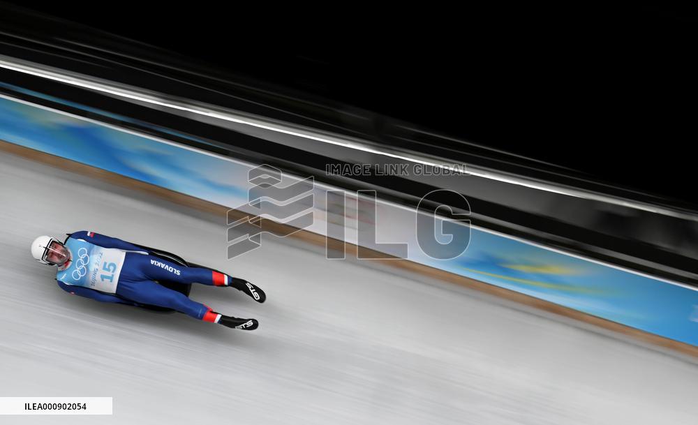 (BEIJING2022)CHINA-BEIJING-YANQING-OLYMPIC WINTER GAMES-LUGE-MEN'S SINGLES (CN)