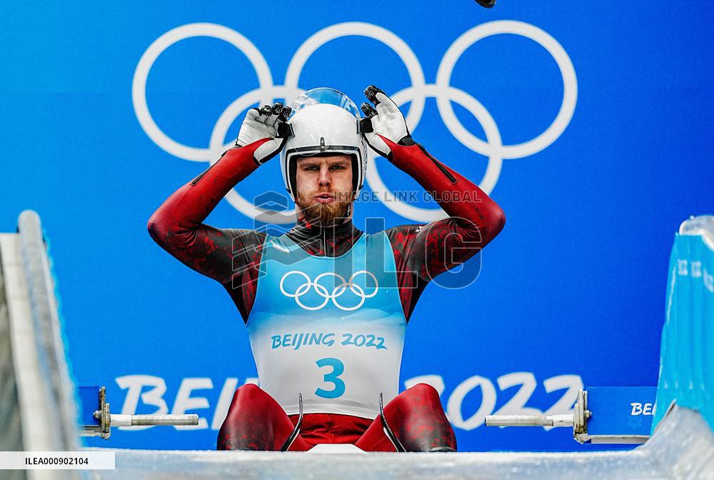 (BEIJING2022)CHINA-BEIJING-YANQING-OLYMPIC WINTER GAMES-LUGE-MEN'S SINGLES (CN)