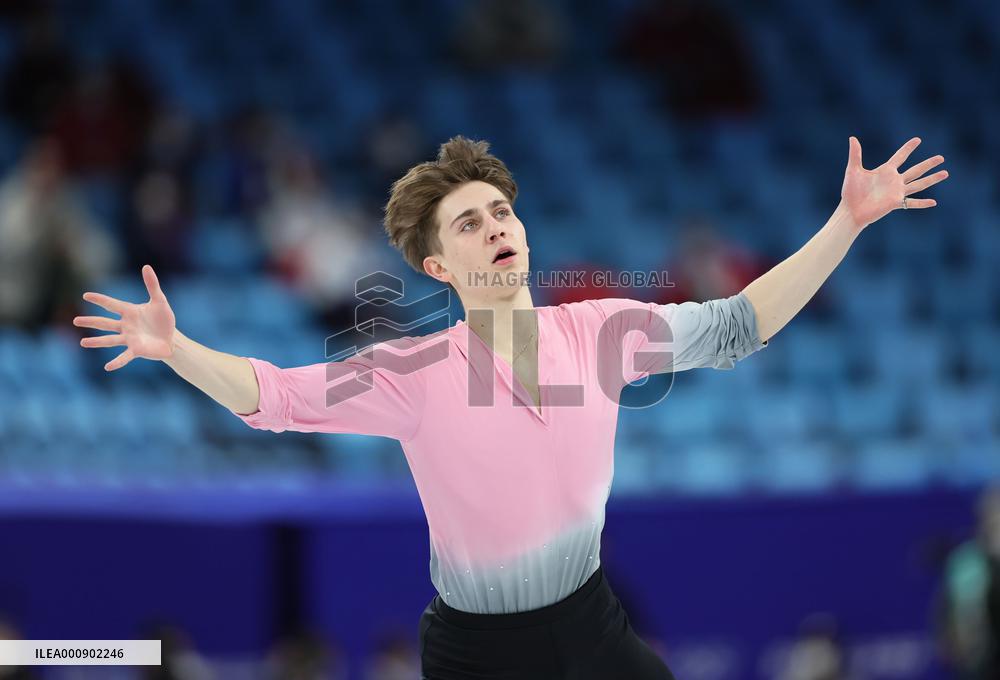(BEIJING2022)CHINA-BEIJING-OLYMPIC WINTER GAMES-FIGURE SKATING-TEAM EVENT-MEN SINGLE SKATING-FREE SKATING (CN)