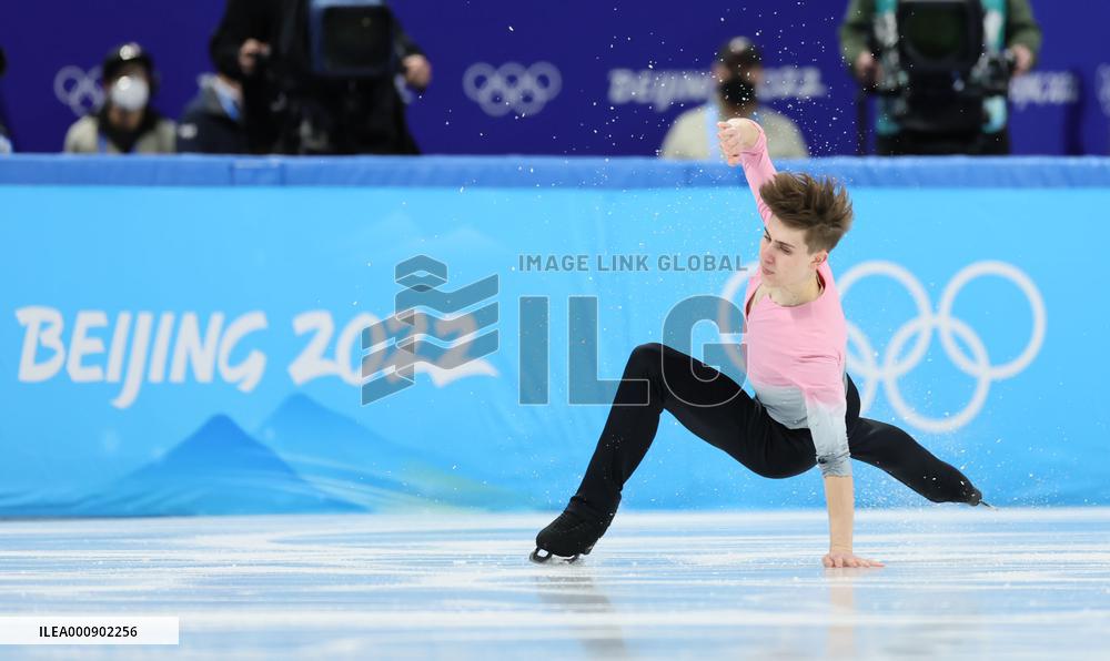 (XHTP)(BEIJING2022)CHINA-BEIJING-OLYMPIC WINTER GAMES-FIGURE SKATING-TEAM EVENT-MEN SINGLE SKATING-FREE SKATIN.....