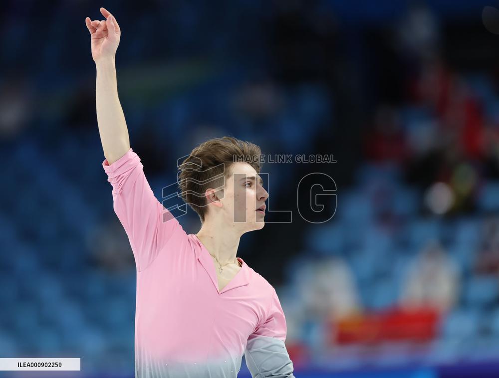 (BEIJING2022)CHINA-BEIJING-OLYMPIC WINTER GAMES-FIGURE SKATING-TEAM EVENT-MEN SINGLE SKATING-FREE SKATING (CN)