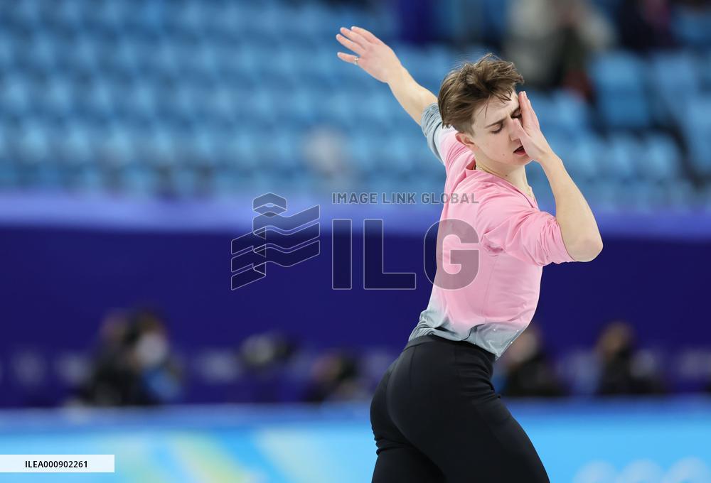 (BEIJING2022)CHINA-BEIJING-OLYMPIC WINTER GAMES-FIGURE SKATING-TEAM EVENT-MEN SINGLE SKATING-FREE SKATING (CN)