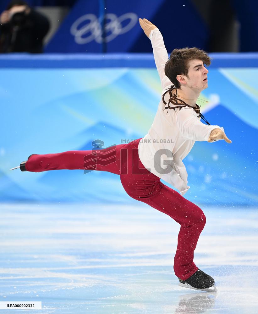 (BEIJING2022)CHINA-BEIJING-OLYMPIC WINTER GAMES-FIGURE SKATING-MEN SINGLE SKATING-FREE SKATING(CN)