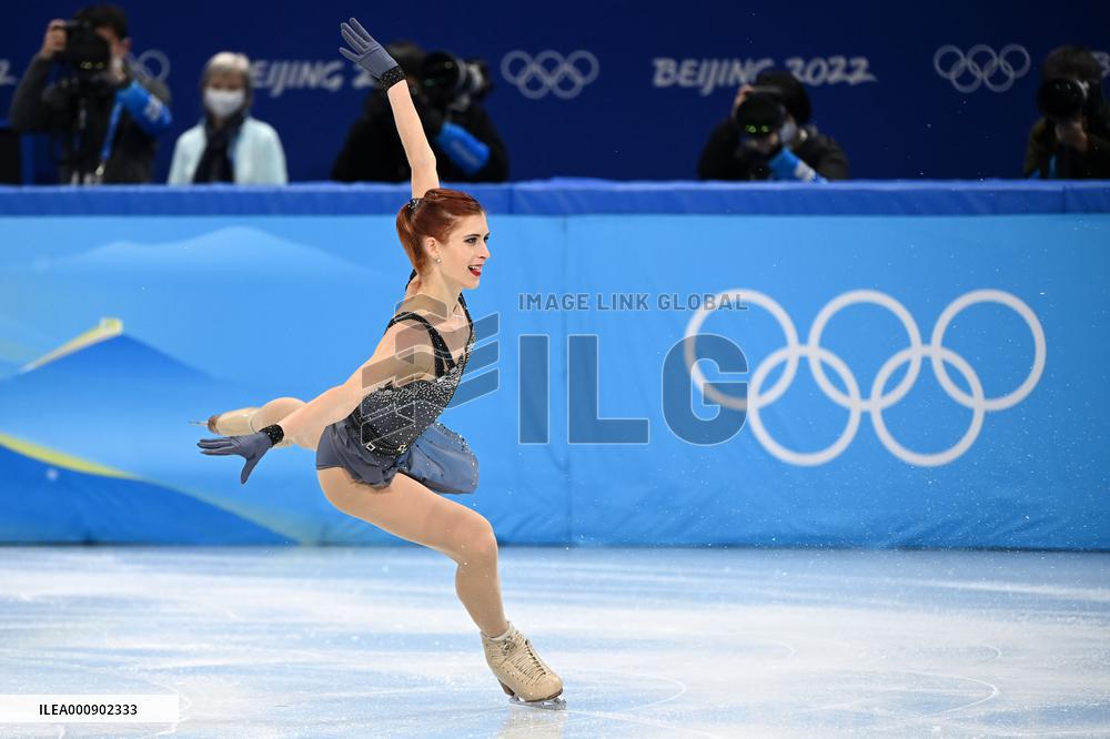 (BEIJING2022)CHINA-BEIJING-OLYMPIC WINTER GAMES-FIGURE SKATING-WOMEN SINGLE SKATING-SHORT PROGRAM(CN)