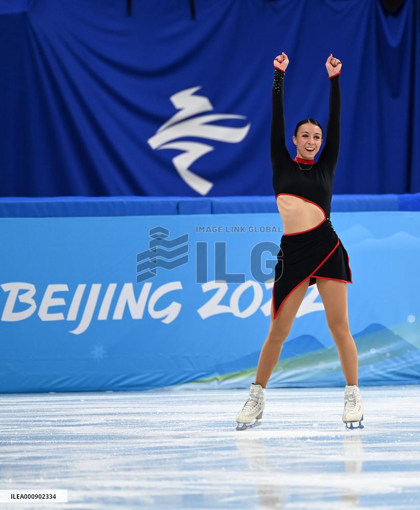 (BEIJING2022)CHINA-BEIJING-OLYMPIC WINTER GAMES-FIGURE SKATING-WOMEN SINGLE SKATING-SHORT PROGRAM(CN)