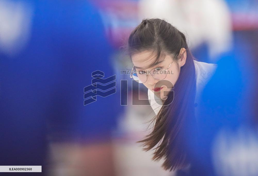 (XHTP)(BEIJING2022)CHINA-BEIJING-WINTER OLYMPIC GAMES-CURLING-MIXED DOUBLES-CHINA VS ITALY (CN)