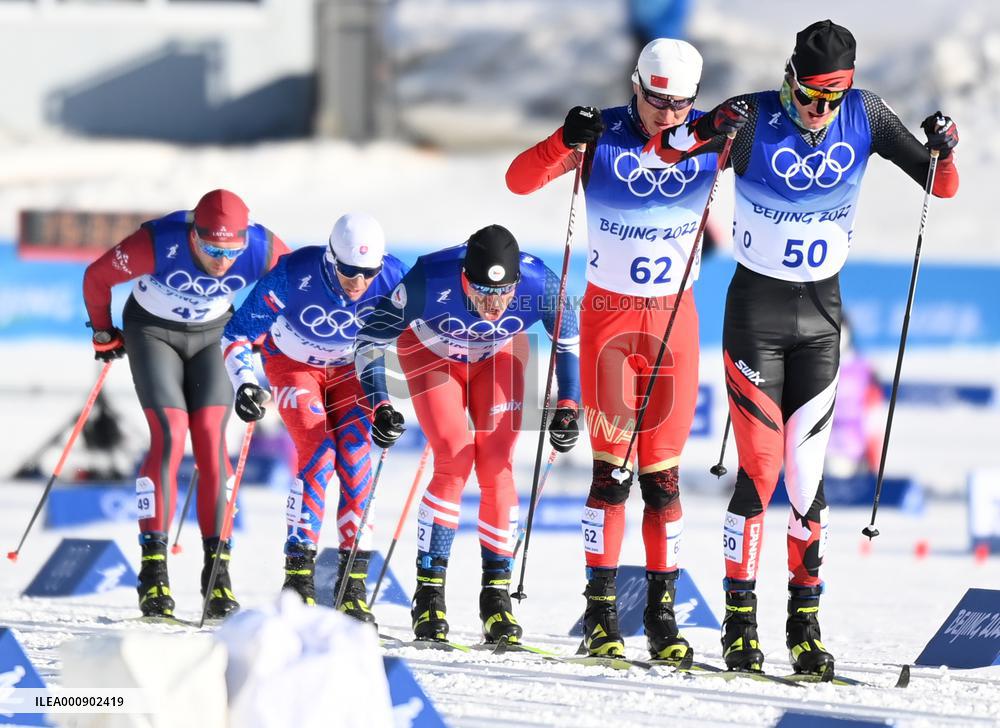 (BEIJING2022)CHINA-ZHANGJIAKOU-OLYMPIC WINTER GAMES-CROSS-COUNTRY SKIING (CN)