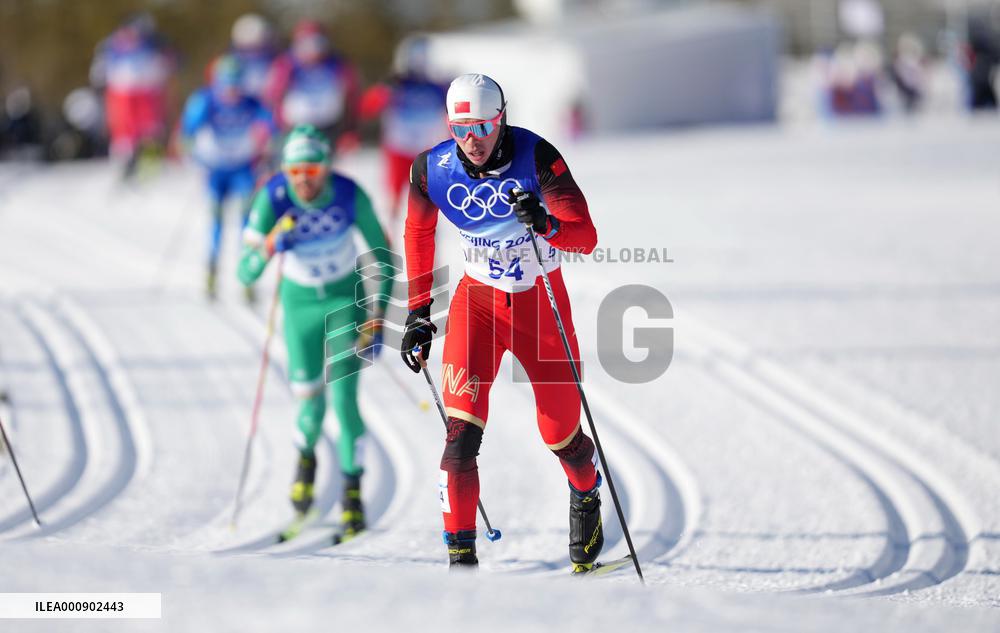 (BEIJING2022)CHINA-ZHANGJIAKOU-OLYMPIC WINTER GAMES-CROSS-COUNTRY SKIING (CN)