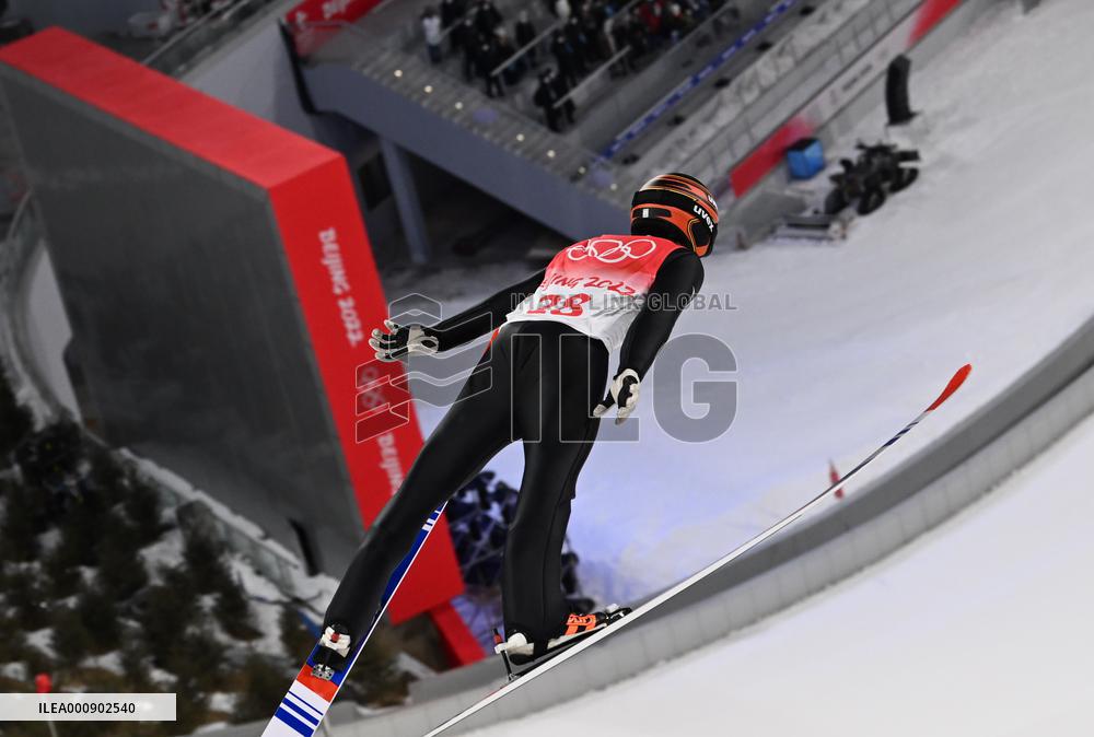 (BEIJING2022) CHINA-ZHANGJIAKOU-OLYMPIC WINTER GAMES-SKI JUMPING (CN)