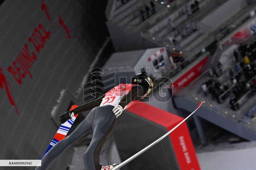 (BEIJING2022) CHINA-ZHANGJIAKOU-OLYMPIC WINTER GAMES-SKI JUMPING (CN)