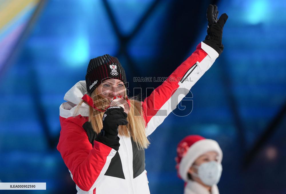 (BEIJING2022)CHINA-ZHANGJIAKOU-OLYMPIC WINTER GAMES-AWARDING CEREMONY (CN)