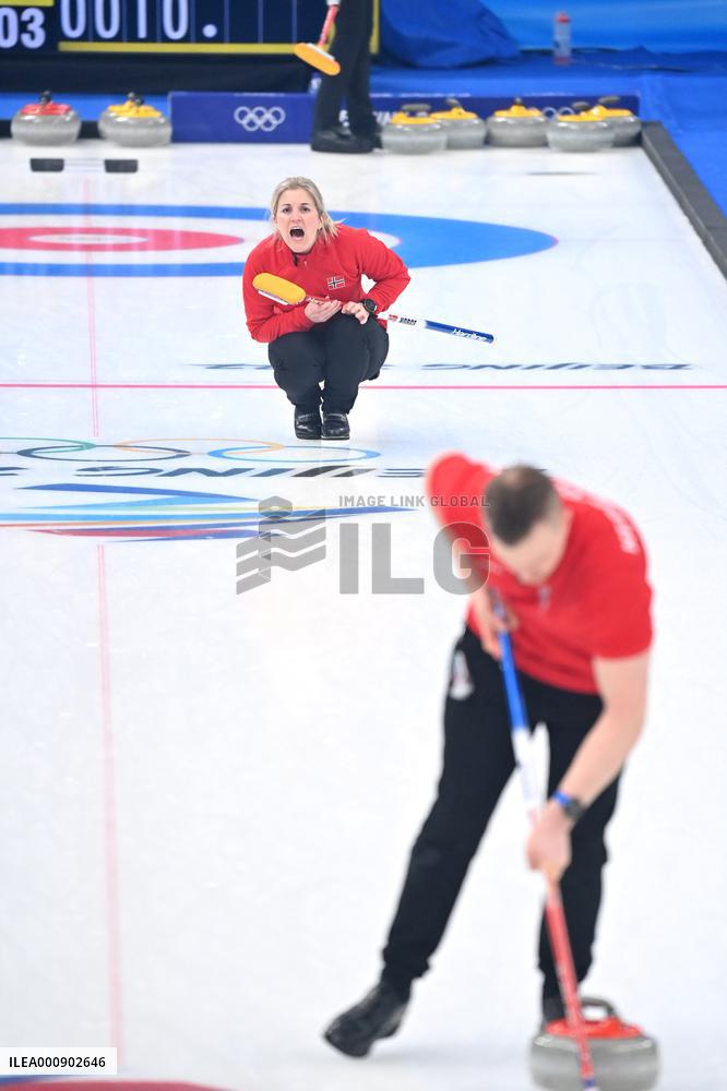 (BEIJING2022)CHINA-BEIJING-WINTER OLYMPIC GAMES-CURLING-MIXED DOUBLES (CN)