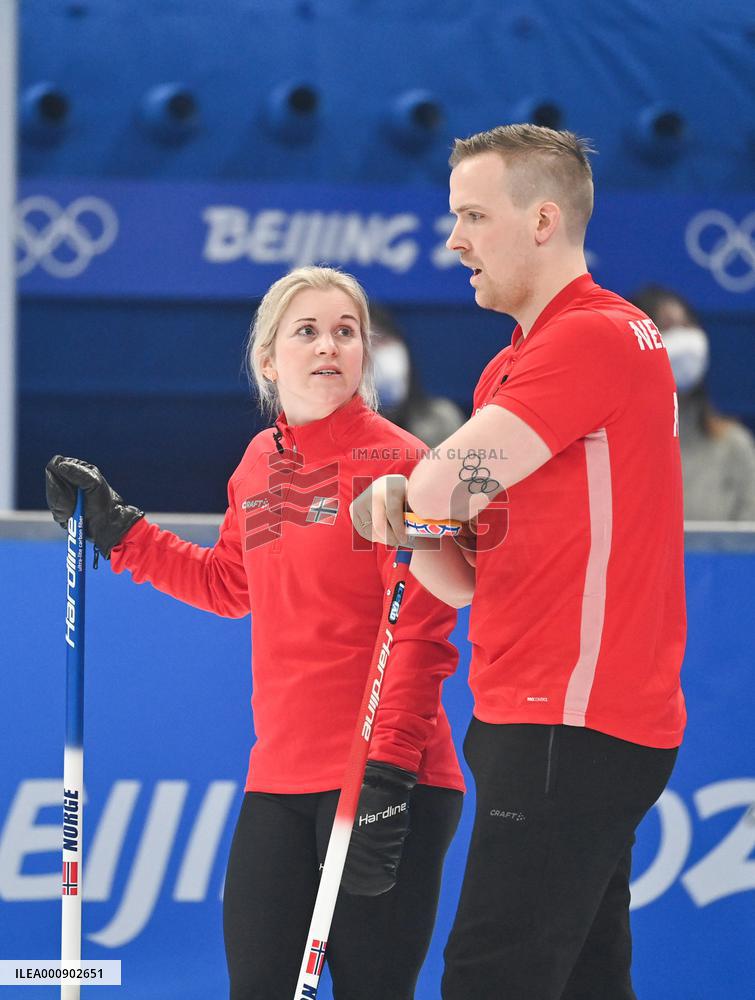 (BEIJING2022)CHINA-BEIJING-WINTER OLYMPIC GAMES-CURLING-MIXED DOUBLES (CN)