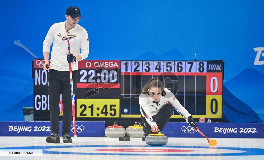(BEIJING2022)CHINA-BEIJING-WINTER OLYMPIC GAMES-CURLING-MIXED DOUBLES (CN)