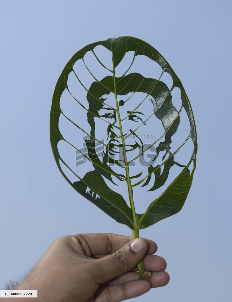 INDIA-AGARTALA-LATE SINGER-TRIBUTE