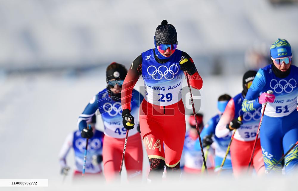 (BEIJING2022)CHINA-ZHANGJIAKOU-OLYMPIC WINTER GAMES-CROSS-COUNTRY SKIING (CN)