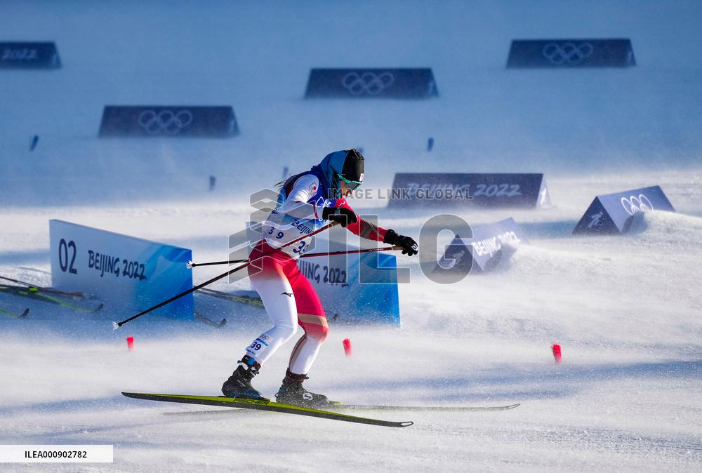 (BEIJING2022)CHINA-ZHANGJIAKOU-OLYMPIC WINTER GAMES-CROSS-COUNTRY SKIING (CN)