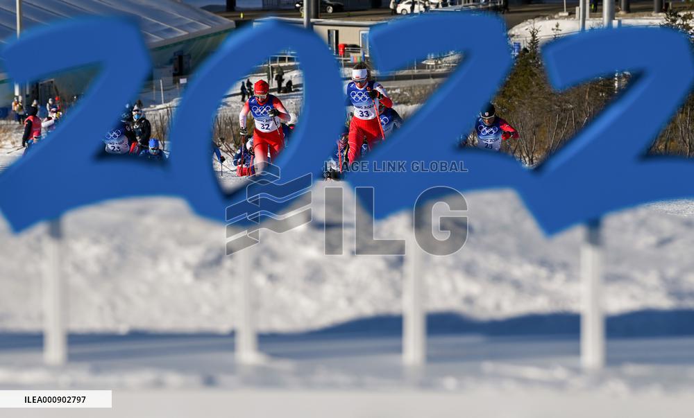 (BEIJING2022)CHINA-ZHANGJIAKOU-OLYMPIC WINTER GAMES-CROSS-COUNTRY SKIING (CN)